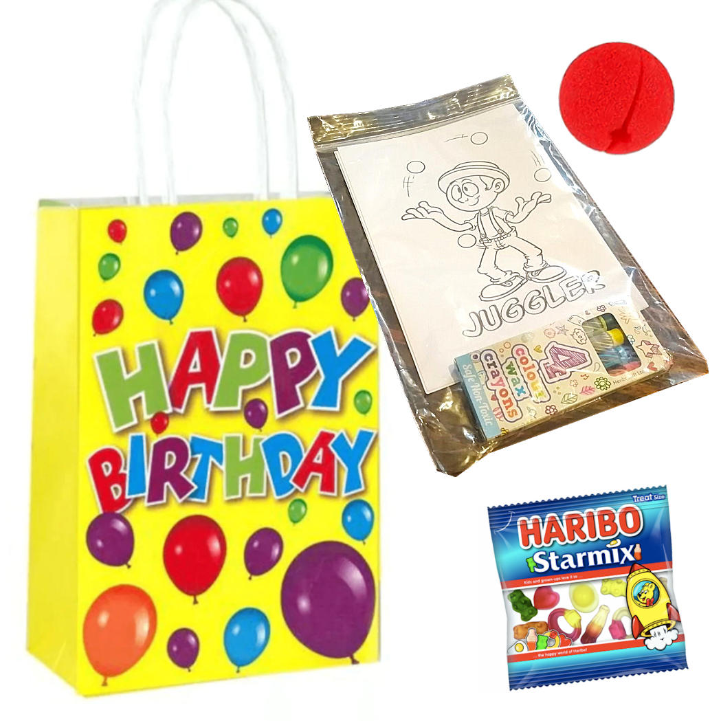 Circus Colouring Set Party Bag